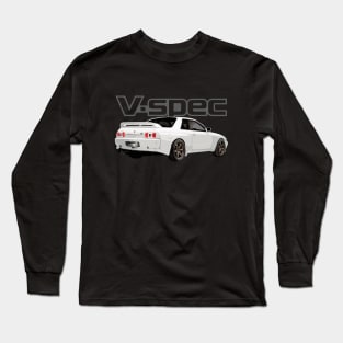 R32 GTR V-SPEC II N1 326 CRYSTAL WHITE ON BRONZE TE's Long Sleeve T-Shirt